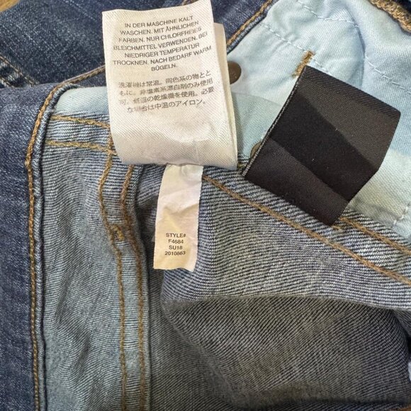 Madewell 10" High-Rise Skinny Jeans in Hayes Wash/Blue color Style F4684 - Picture 12 of 14